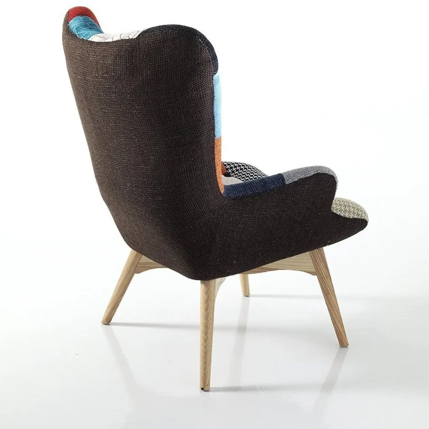 Garnero Arredamenti Poltroncina relax design in tessuto multicolore Norma Sale