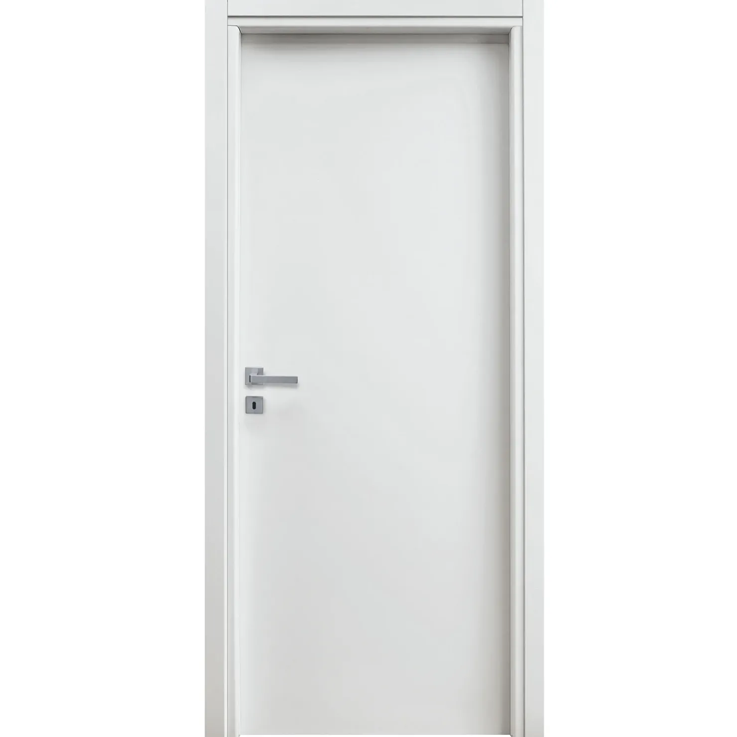 Garnero Arredamenti Porta battente reversibile per interni 90x210h cm bianca Niagara Bianco Opaco Hot