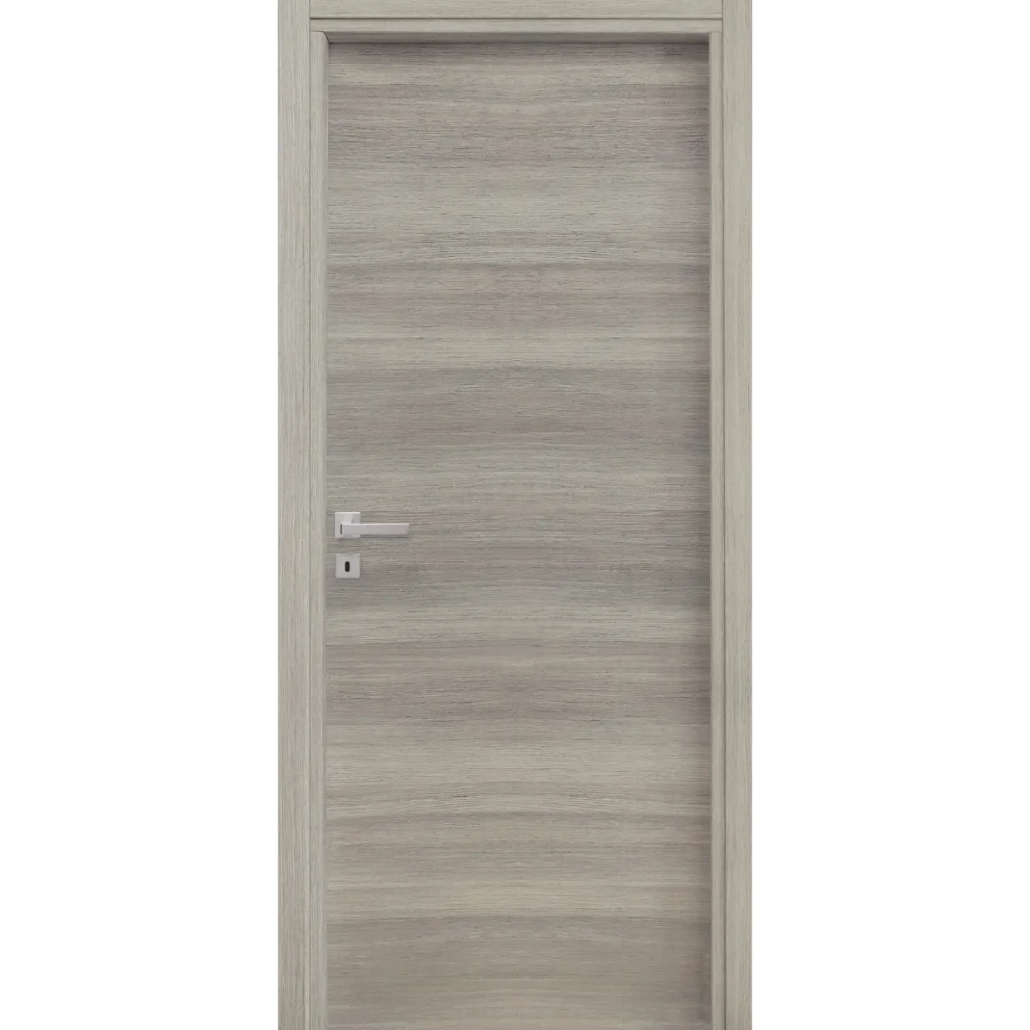 Garnero Arredamenti Porta battente reversibile per interni 90x210h cm Niagara Rovere Grigio Online