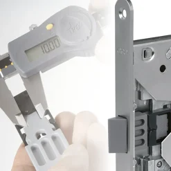 Garnero Arredamenti Porta battente reversibile per interni 80x210h cm bianca Niagara Bianco Opaco Best