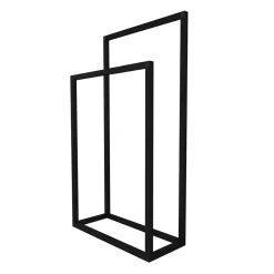 Garnero Arredamenti Portasciugamani da bagno 50x89cm metallo nero Yapen Sale