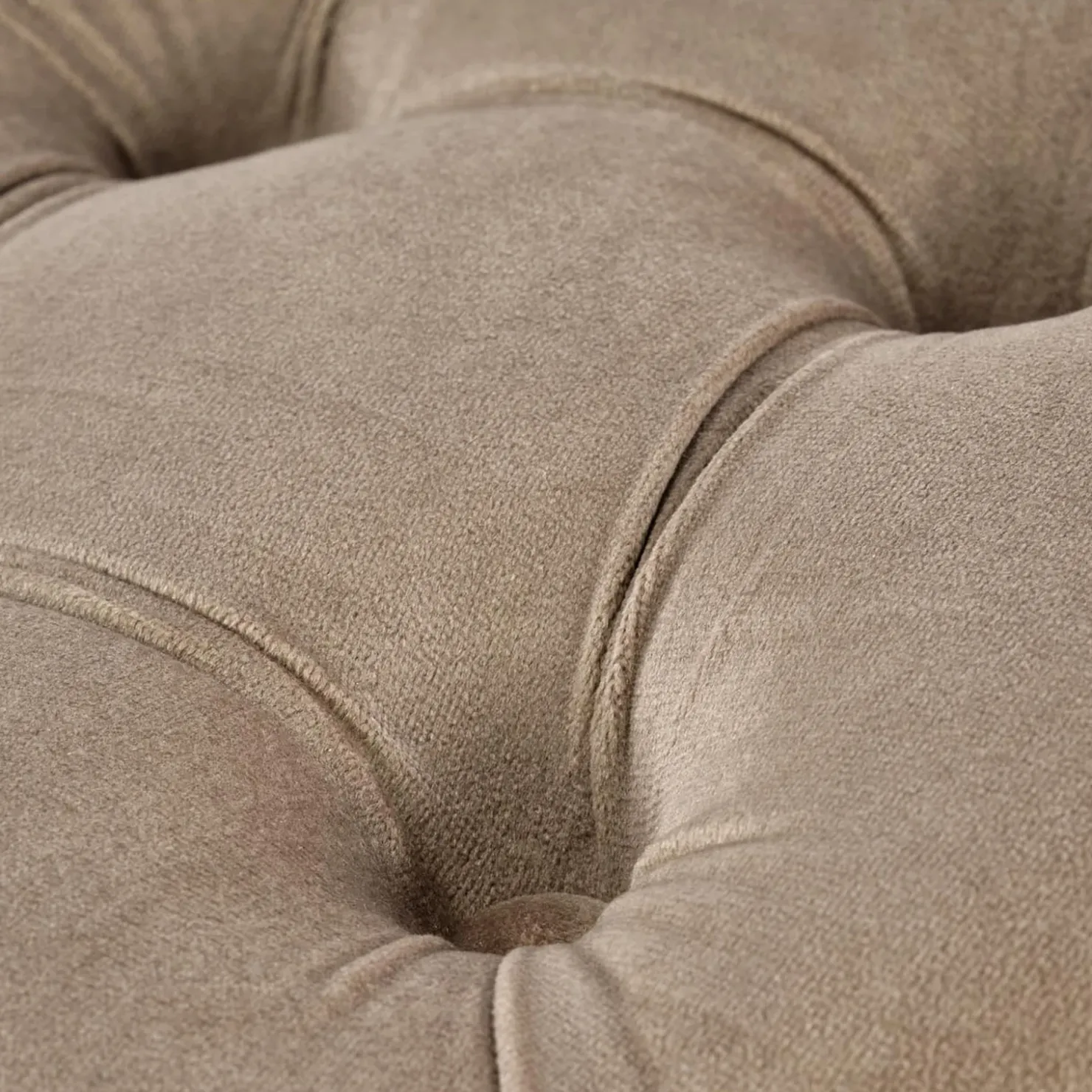 Garnero Arredamenti Pouf contenitore moderno Maximilien Beige New