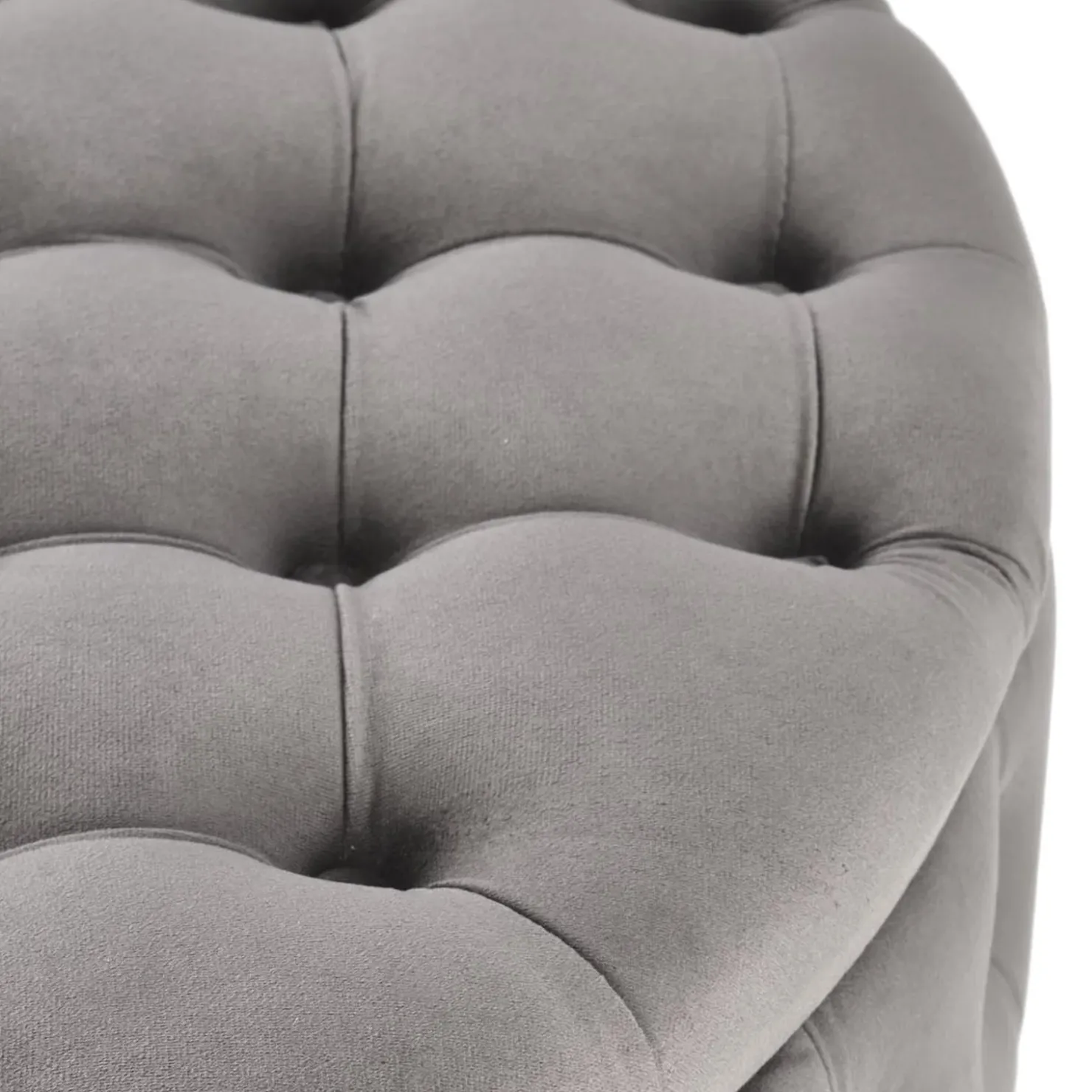 Garnero Arredamenti Pouf contenitore moderno Maximilien Grigio Hot