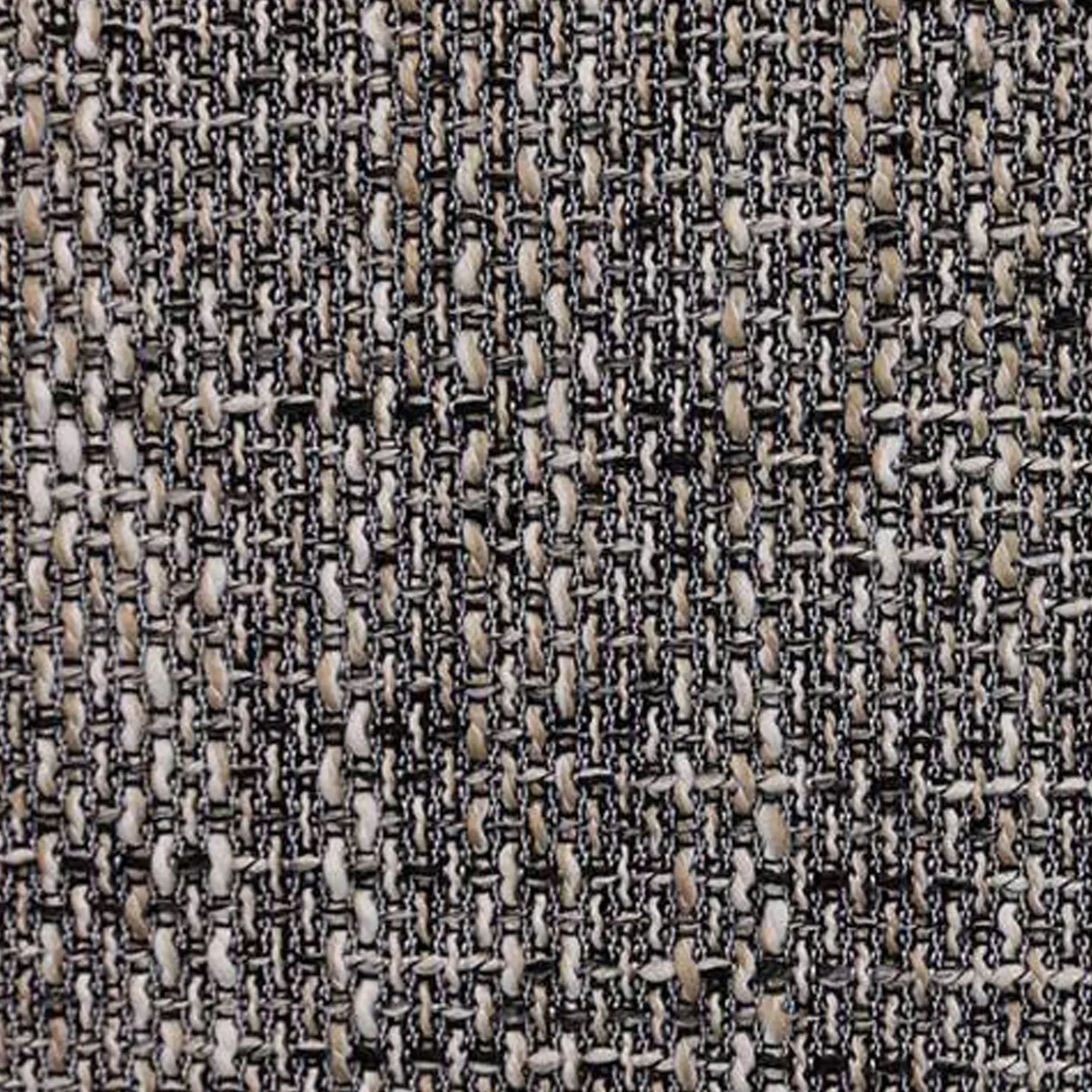 Garnero Arredamenti Pouf imbottito in tessuto 65x56cm grigio chiaro Titus Tessuto Lawa Grigio Clearance