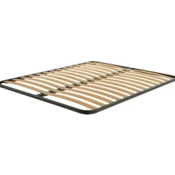 Garnero Arredamenti Rete 160x200cm ortopedica a doghe matrimoniale legno metallo Venice Clearance