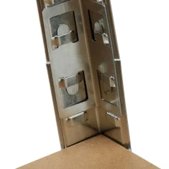 Garnero Arredamenti Scaffale 90x180cm in metallo 5 ripiani multiuso grigio legno Simba Hot