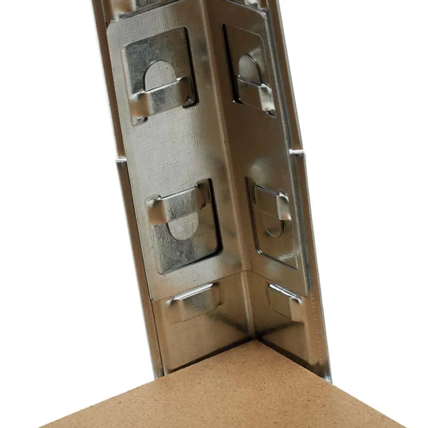 Garnero Arredamenti Scaffale 90x180cm in metallo 5 ripiani multiuso grigio legno Simba Hot