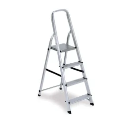 Garnero Arredamenti Scala 4 gradini mobile 42x128cm alluminio Dotta Hot