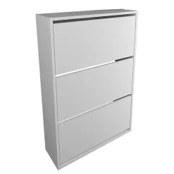 Garnero Arredamenti Scarpiera ingresso 74x110h cm moderna bianco Palmaria Bianco Opaco Outlet