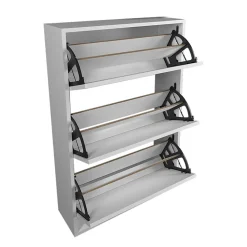 Garnero Arredamenti Scarpiera ingresso 74x110h cm moderna bianco Palmaria Bianco Opaco Outlet