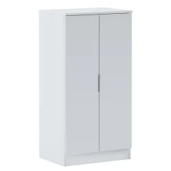 Garnero Arredamenti Scarpiera ingresso 55x108h cm 2 ante bianco frassinato Joby Clearance
