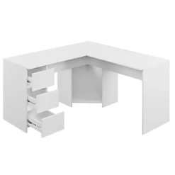 Garnero Arredamenti Scrivania angolare 142x142cm bianco Chantal New
