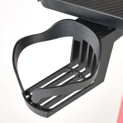 Garnero Arredamenti Scrivania gaming moderna 122x74cm nero rosso Geranio New