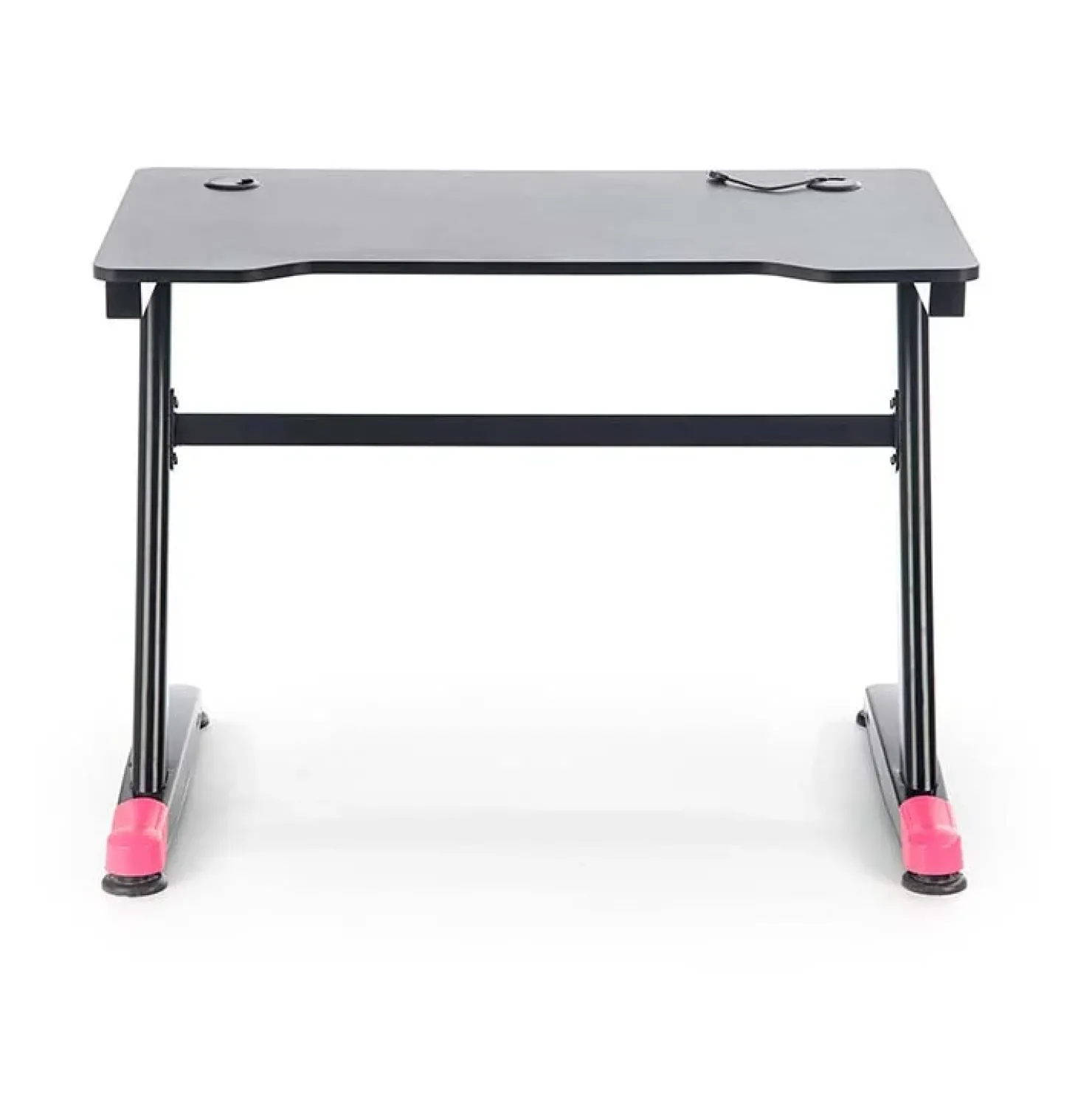 Garnero Arredamenti Scrivania gaming salvaspazio 100x60cm nero fucsia Agamennone Sale