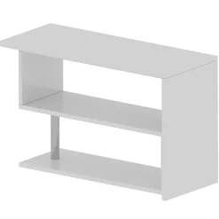 Garnero Arredamenti Scrivania girevole 65-120cm Havana Bianco Lucido Hot