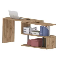 Garnero Arredamenti Scrivania girevole 65-120cm chiaro Havana Rovere Clearance