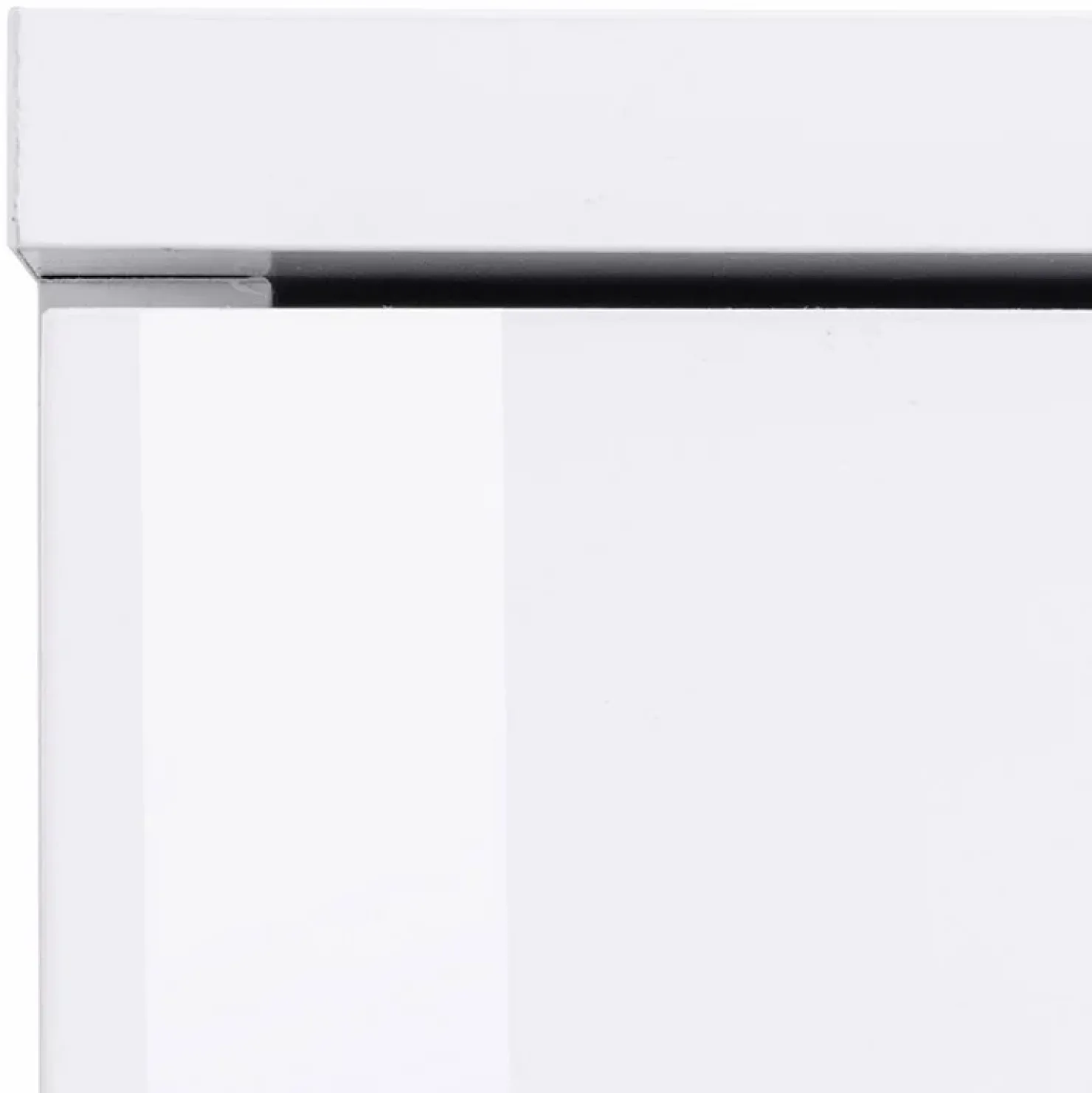 Garnero Arredamenti Scrivania ufficio angolare 180x160cm OfficeScape Bianco Lucido