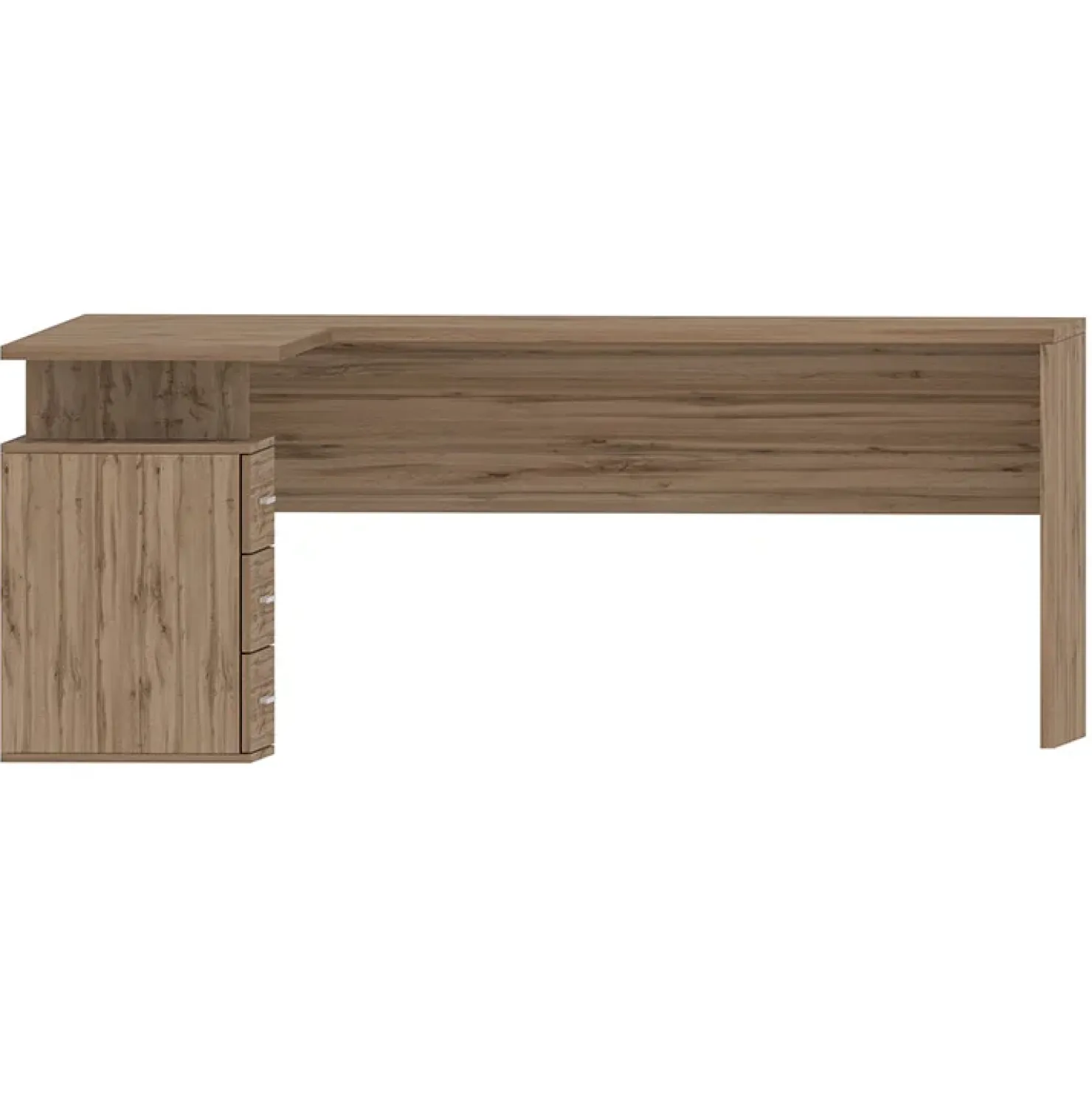 Garnero Arredamenti Scrivania ufficio angolare 180x160cm OfficeScape Rovere Online