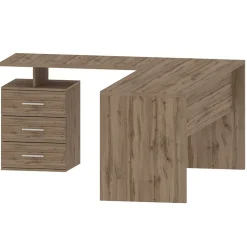 Garnero Arredamenti Scrivania ufficio angolare 180x160cm OfficeScape Rovere Online