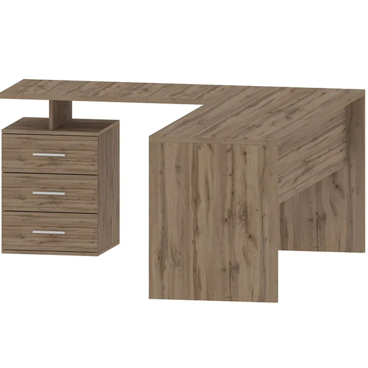 Garnero Arredamenti Scrivania ufficio angolare 180x160cm OfficeScape Rovere Online