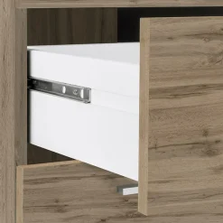 Garnero Arredamenti Scrivania ufficio angolare 180x160cm OfficeScape Rovere Online