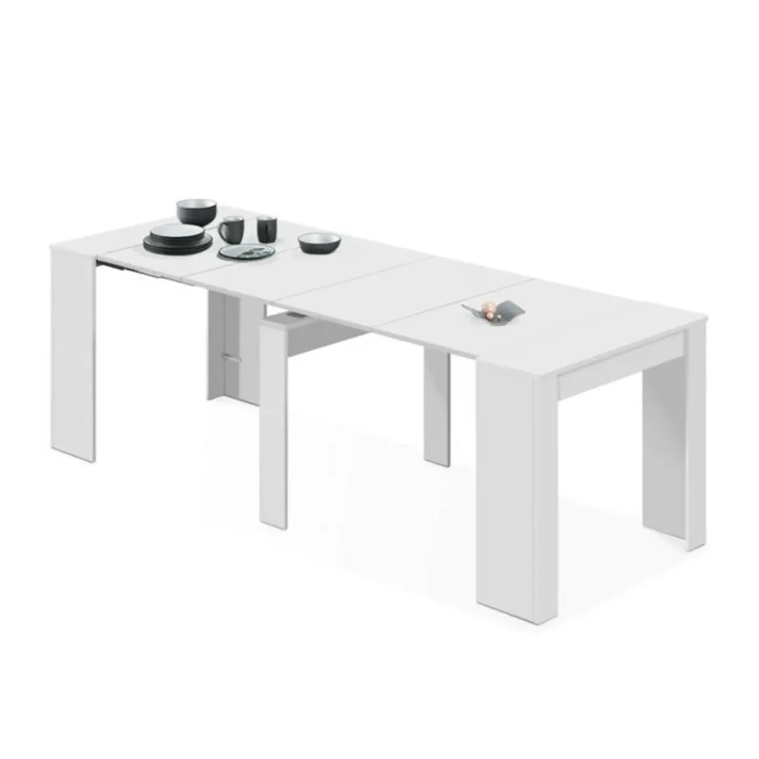 Garnero Arredamenti Scrivania ufficio 51/237cm bianco lucido Favolosa Hot