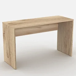 Garnero Arredamenti Scrivania ufficio moderna 130x50cm Callum Rovere