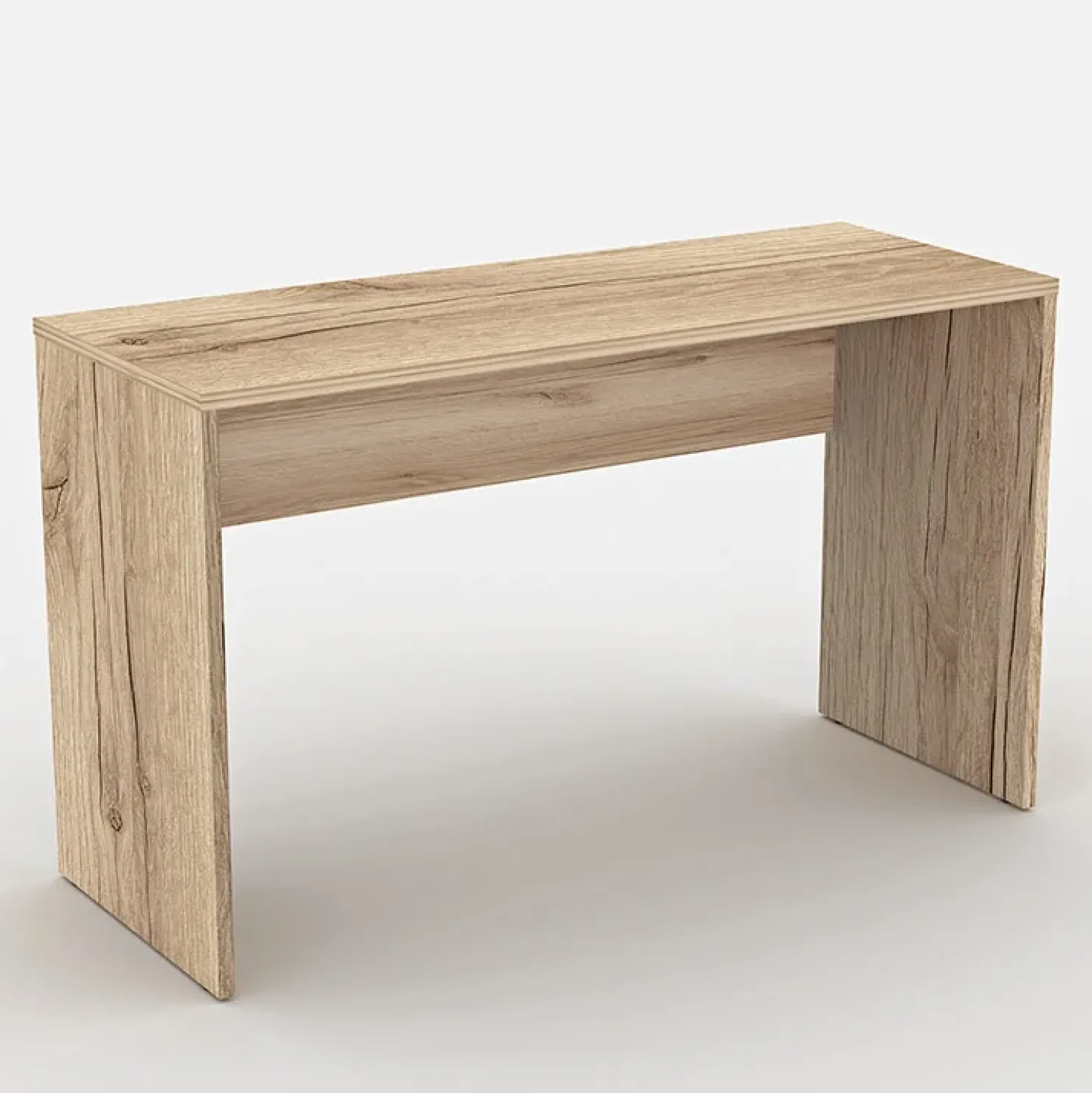 Garnero Arredamenti Scrivania ufficio moderna 130x50cm Callum Rovere