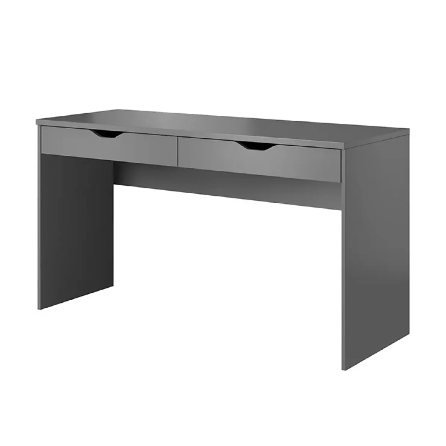 Garnero Arredamenti Scrivania ufficio 138x76cm con cassetti grigia Merlo Grigio Best