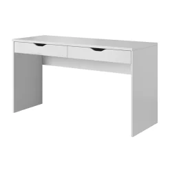 Garnero Arredamenti Scrivania ufficio 138x76cm con cassettiera bianca Merlo New