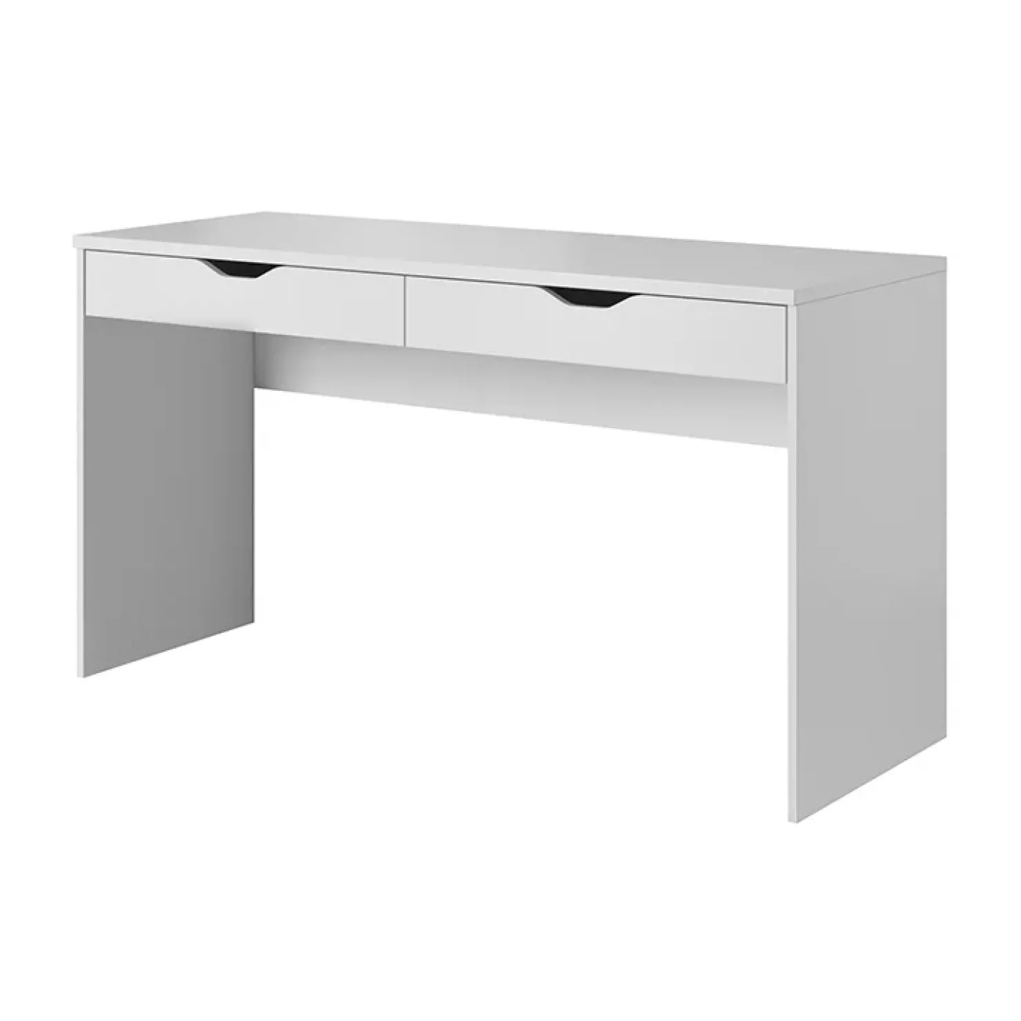 Garnero Arredamenti Scrivania ufficio 138x76cm con cassettiera bianca Merlo New