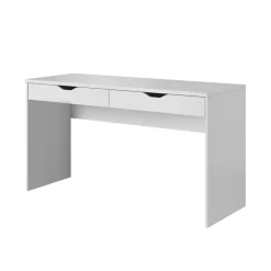 Garnero Arredamenti Scrivania ufficio 138x76cm con cassetti bianca Merlo Bianco Opaco Hot