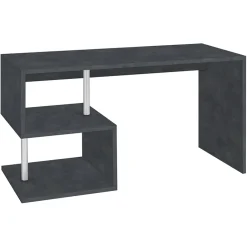 Garnero Arredamenti Scrivania ufficio 140x75cm ErgoDesk Nero Opaco Hot