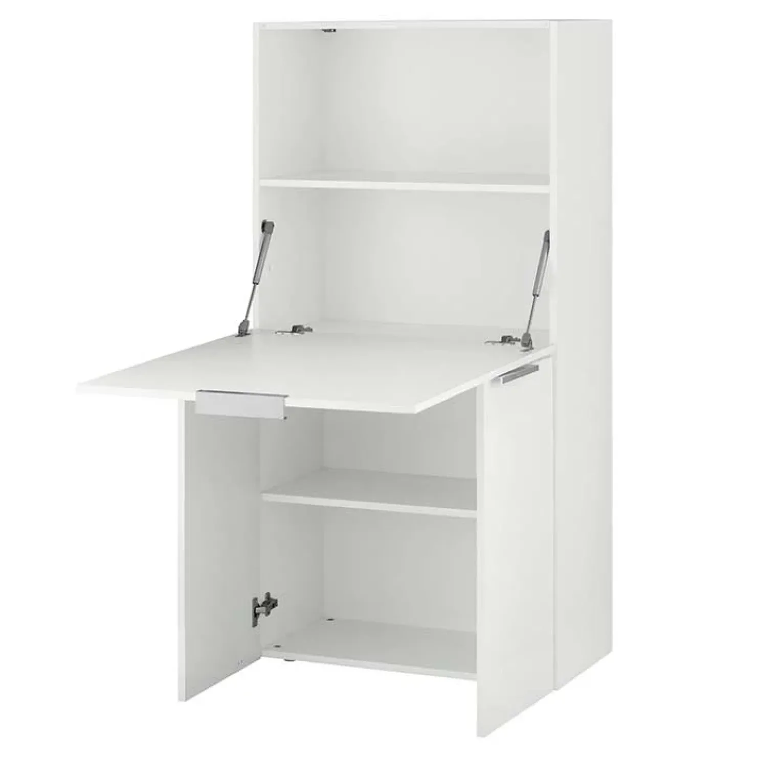 Garnero Arredamenti Scrivania 70x35cm a scomparsa salvaspazio bianco lucido Pinko New