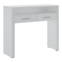 Garnero Arredamenti Scrivania 99x87cm consolle estraibile Maybelle Bianco Opaco Best