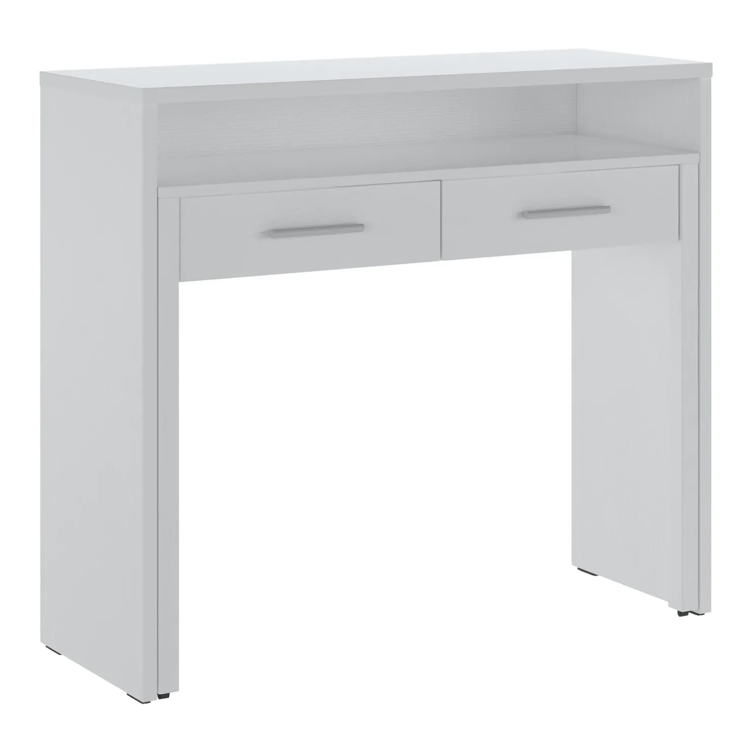 Garnero Arredamenti Scrivania 99x87cm consolle estraibile Maybelle Bianco Opaco Best