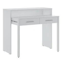 Garnero Arredamenti Scrivania 99x87cm consolle estraibile Maybelle Bianco Opaco Best