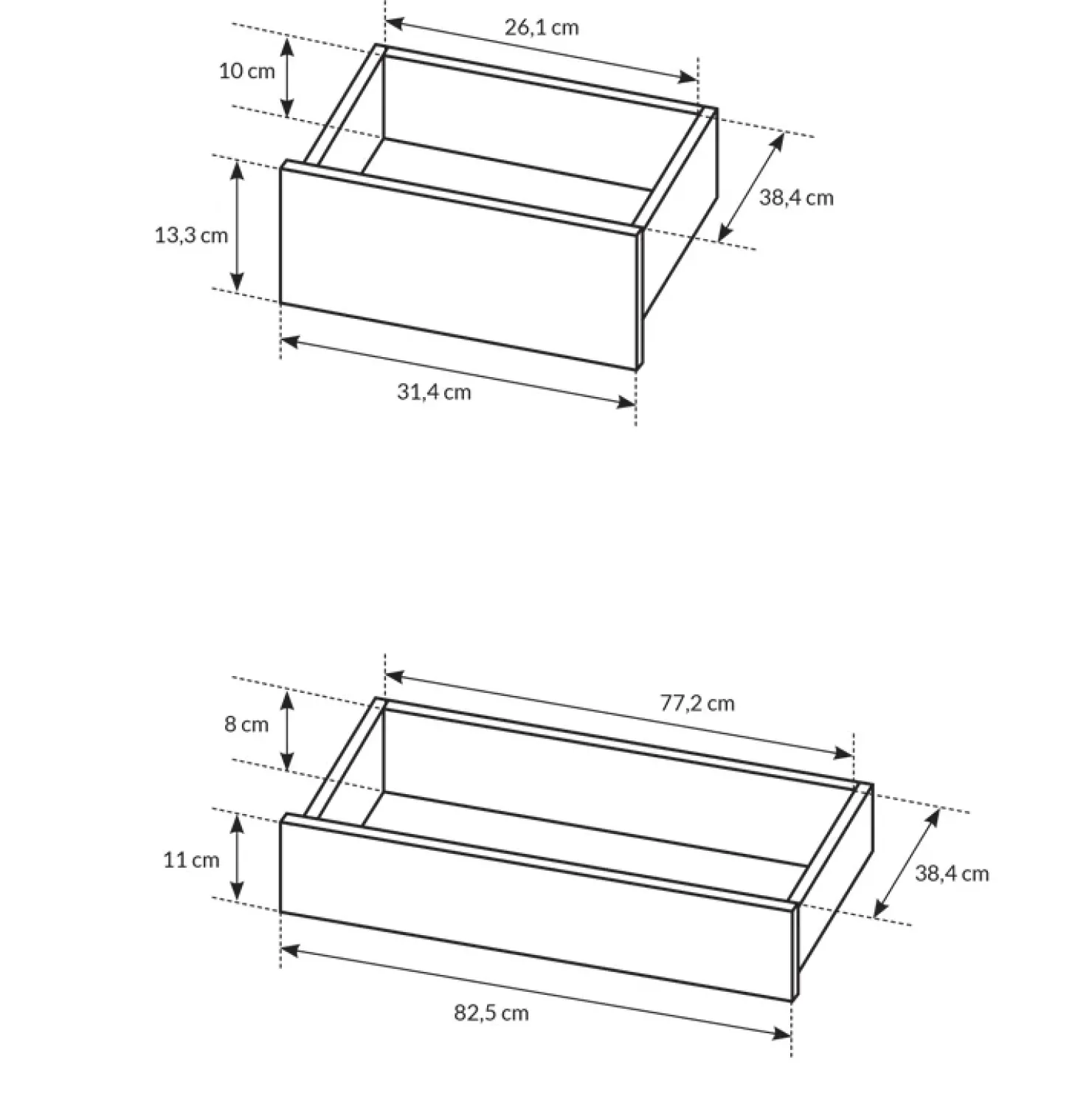 Garnero Arredamenti Scrivania 120x55cm moderna bianco opaco Eliana Gihome® Discount