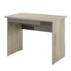 Garnero Arredamenti Scrivania 100x60cm moderna rovere antracite lucido Time R Outlet
