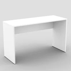 Garnero Arredamenti Scrivania 130x50cm ufficio moderna Callum Bianco Opaco Sale