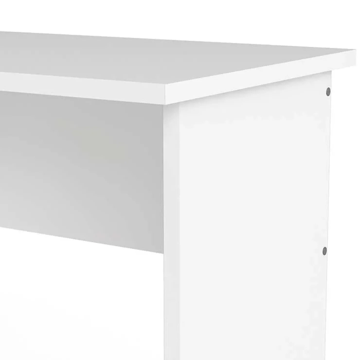 Garnero Arredamenti Scrivania 120x48cm ufficio salvaspazio moderna bianco opaco Office Online