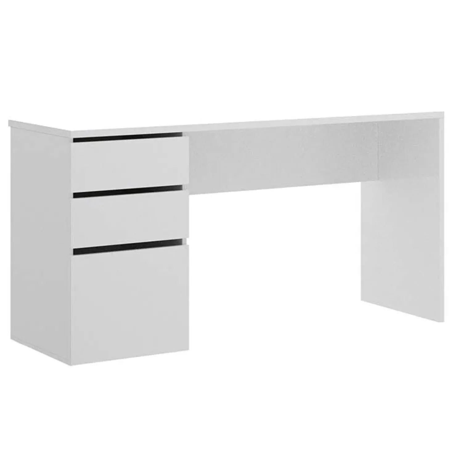 Garnero Arredamenti Scrivania 139x60cm ufficio salvaspazio moderna bianco Virgil Online