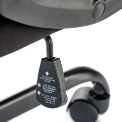 Garnero Arredamenti Sedia da gaming ergonomica con supporto lombare in tessuto grigio nero rosso Buzz Outlet