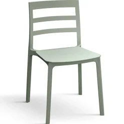 Garnero Arredamenti Sedia da giardino esterno bar dehors impilabile polipropilene Nature Verde Online