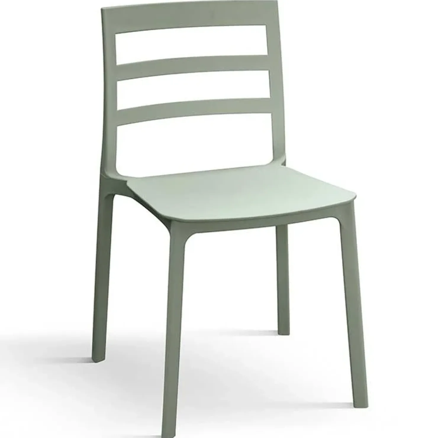 Garnero Arredamenti Sedia da giardino esterno bar dehors impilabile polipropilene Nature Verde Online