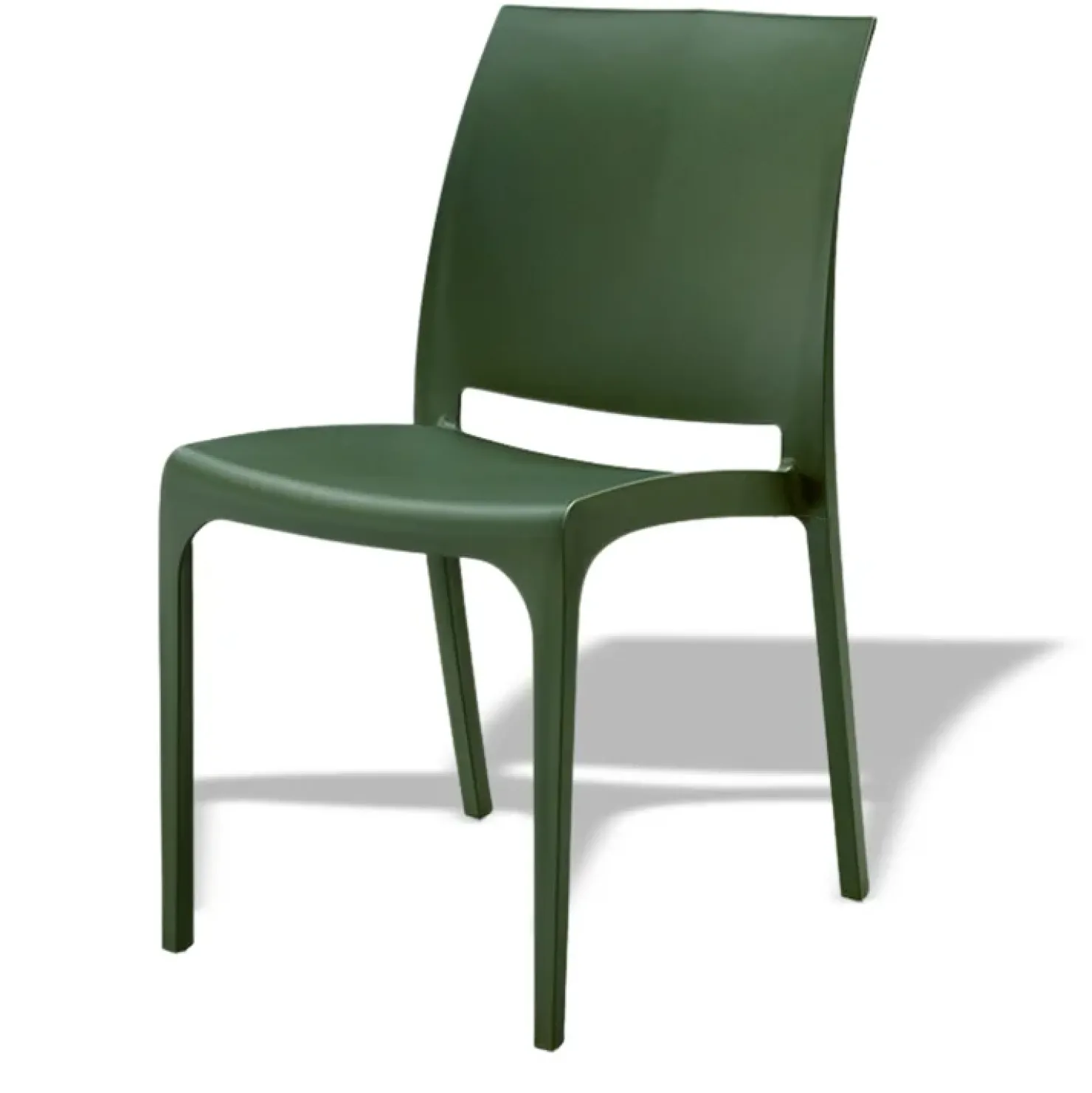 Garnero Arredamenti Sedia da giardino impilabile polipropilene Tape Gihome® Verde Discount