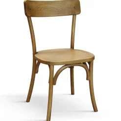 Garnero Arredamenti Sedia da pranzo classica in legno naturale Curzio Rovere New