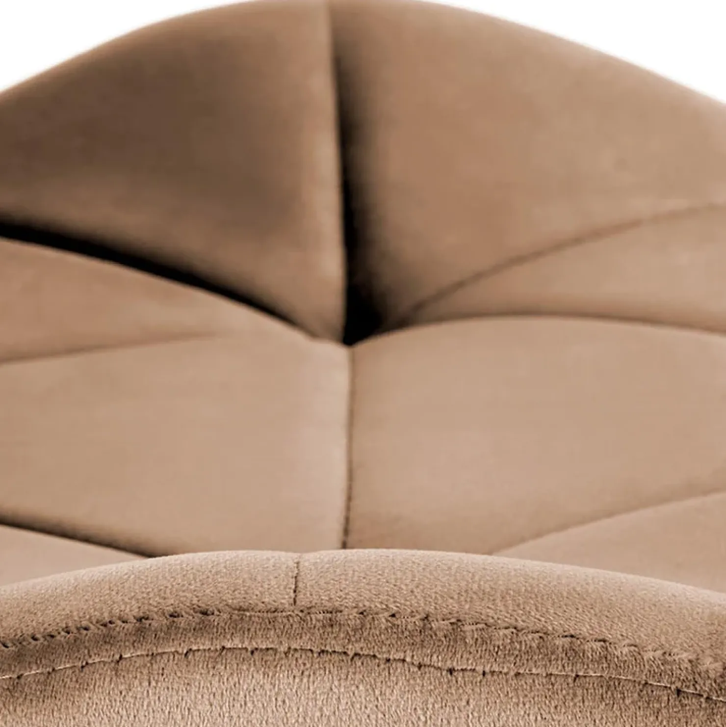 Garnero Arredamenti Sedia da pranzo in tessuto moderna nero Cotton Beige Discount