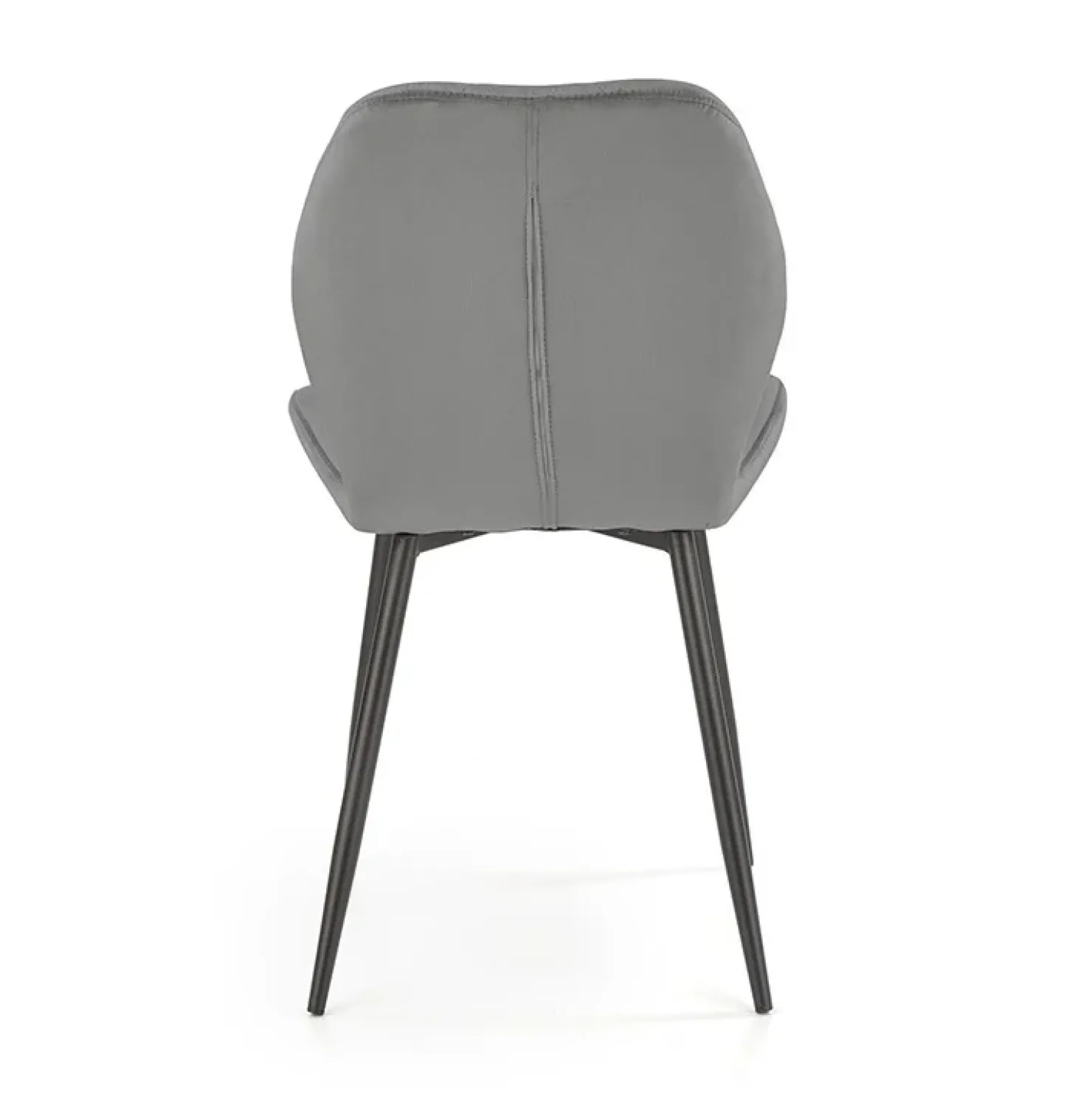 Garnero Arredamenti Sedia da pranzo in tessuto moderna nero Cotton Grigio Online