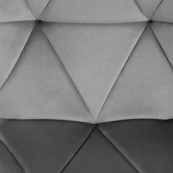 Garnero Arredamenti Sedia da pranzo in tessuto moderna nero Cotton Grigio Online